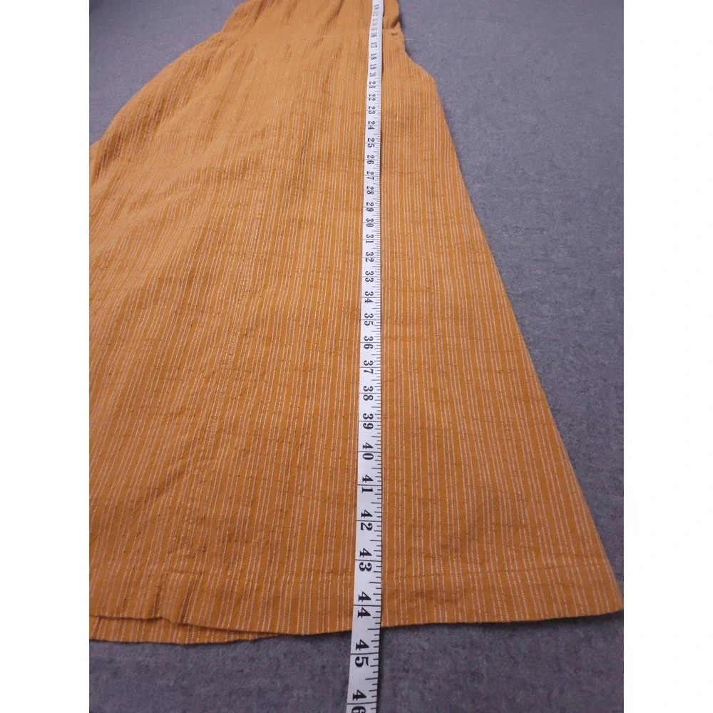 Ace & Jig Maxi Dress Womens Small Burnt Orange Striped Smocked Tank Boho India - Picture 10 of 10